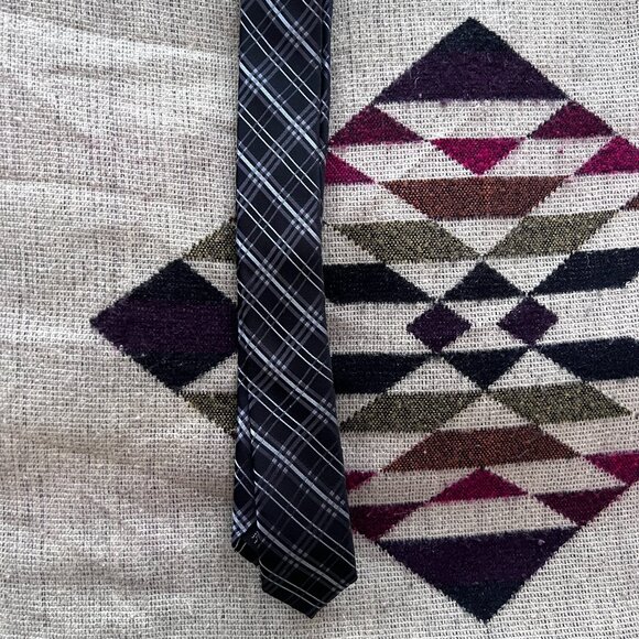 Express Silk Skinny Tie - Picture 1 of 3
